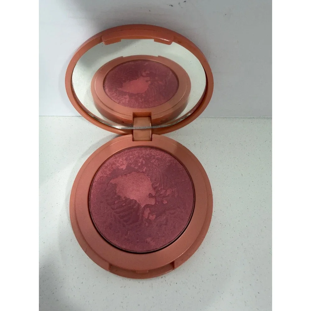 Tarte Amazonian Clay 12-Hour Blush Peaceful Peach Pink Powder 0.20 oz Compact